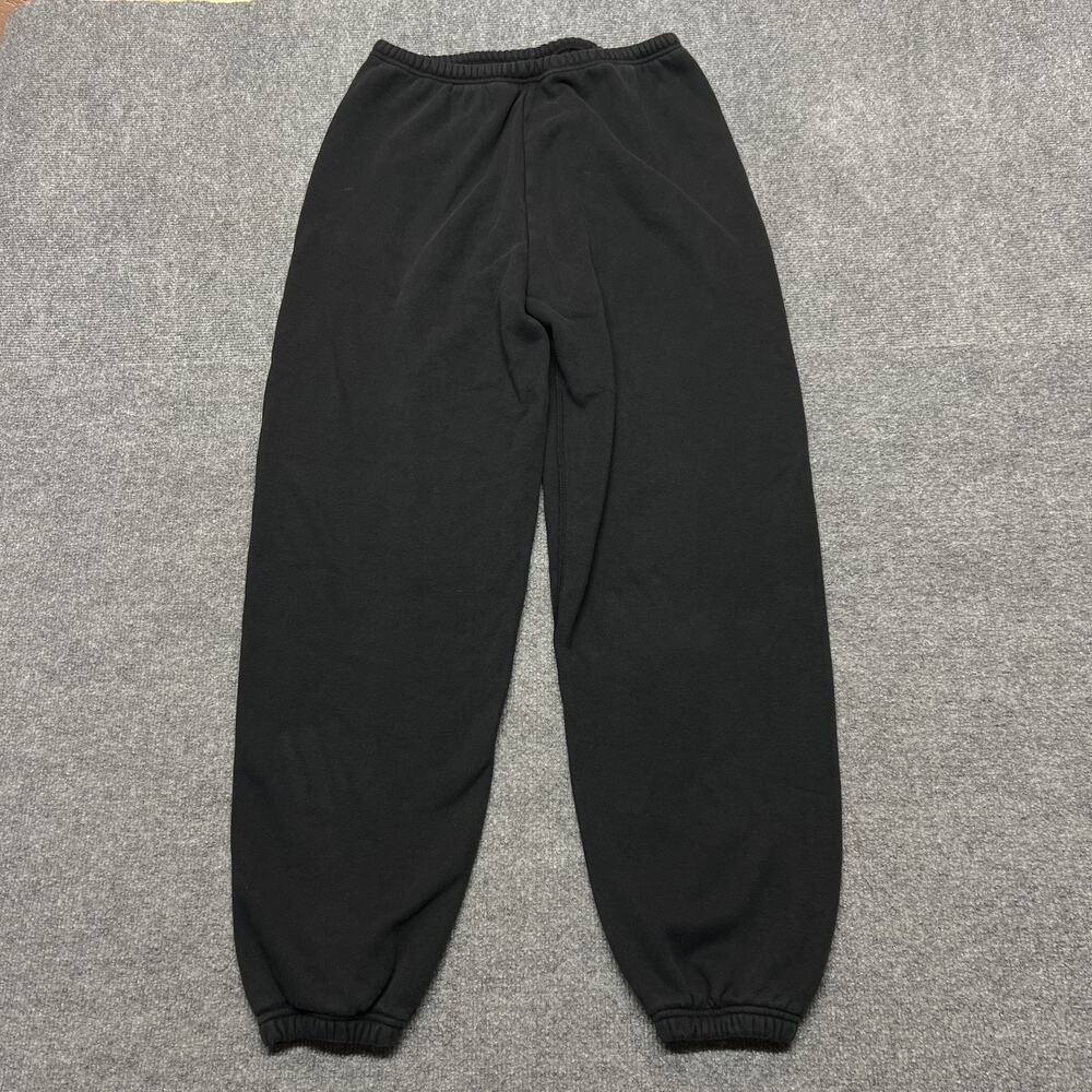 SKIMS Sweatpants Womens M Black Fleece Elastic Waist Jogger Lounge Athletic
